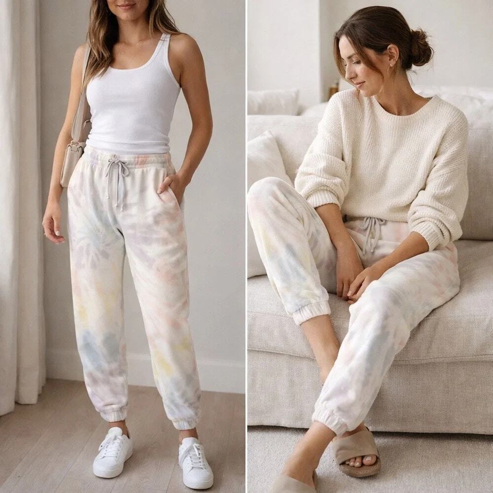 NWOT Alternative Apparel Tie Dye Earthleisure Jogger Sweatpants Women's Medium